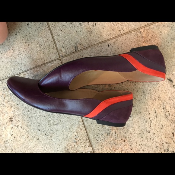 SOLD ♓️🅿️Callisto Purple Fordye Ballet Flats size 8.5 - Picture 11 of 16